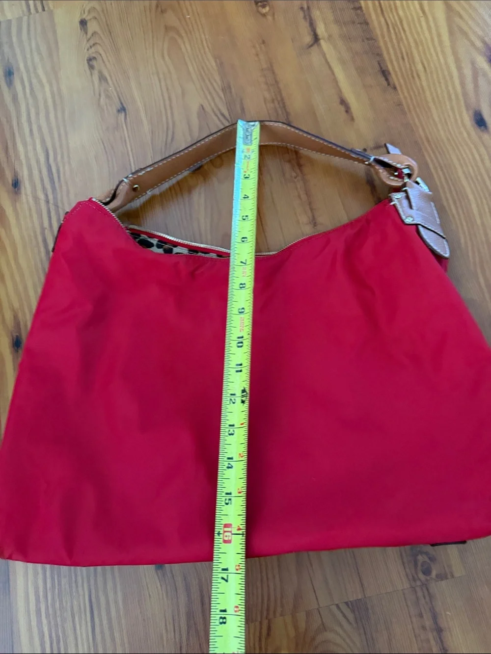 Kate Spade Hobo Bag with Tan Leather Strap